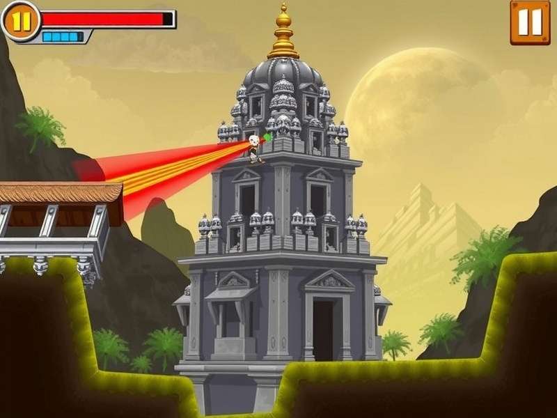 Baidyanath Temple Runner gameplay screenshot